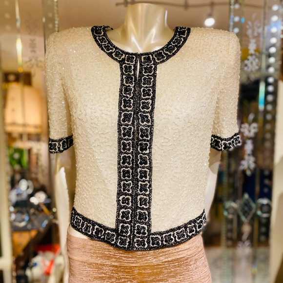 Laurence Kazar Vintage Top - Picture 7 of 14